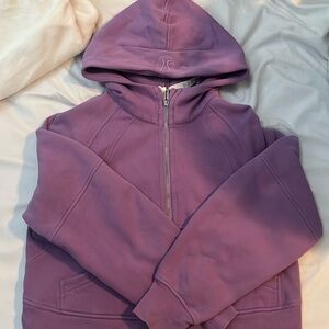 lululemon purple scuba jacket xs small